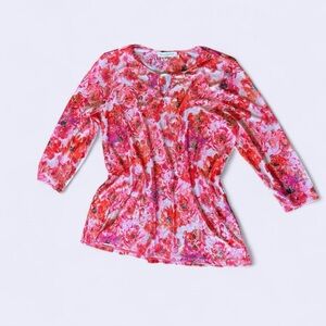 Floral Pink Women's Top